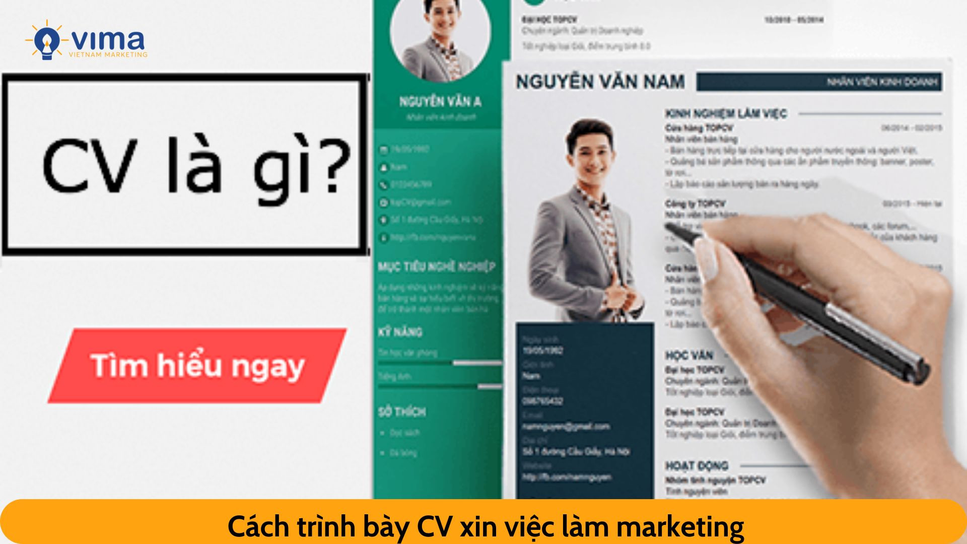 Cách trình bày CV xin việc làm marketing